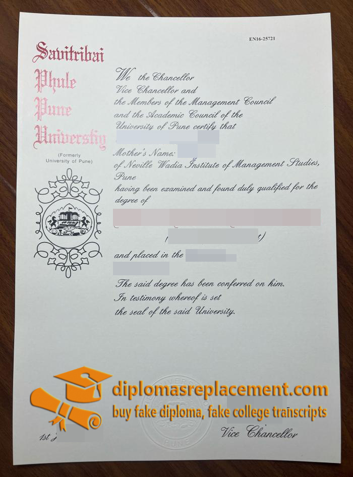 SPPU degree