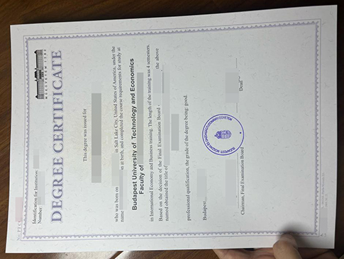 TU Budapest diploma replacement