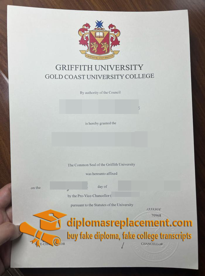 Griffith University degree