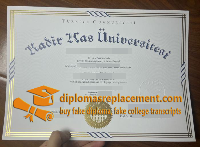 Kadir Has University degree