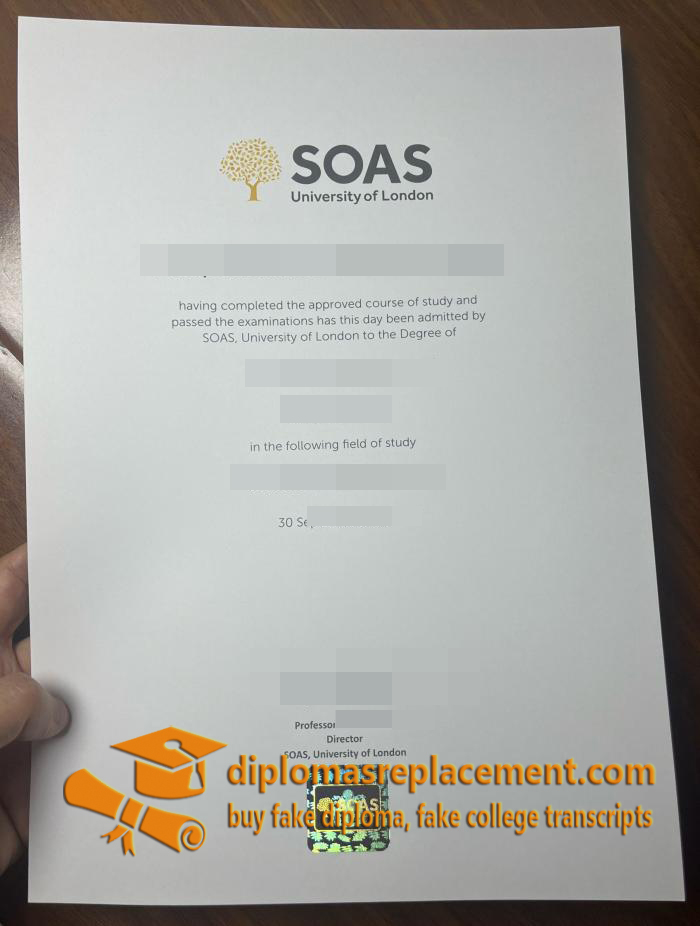 SOAS diploma