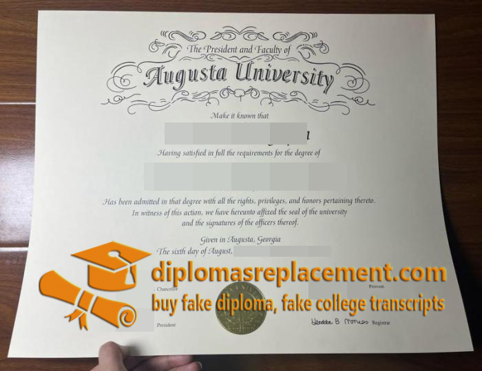 Augusta University degree
