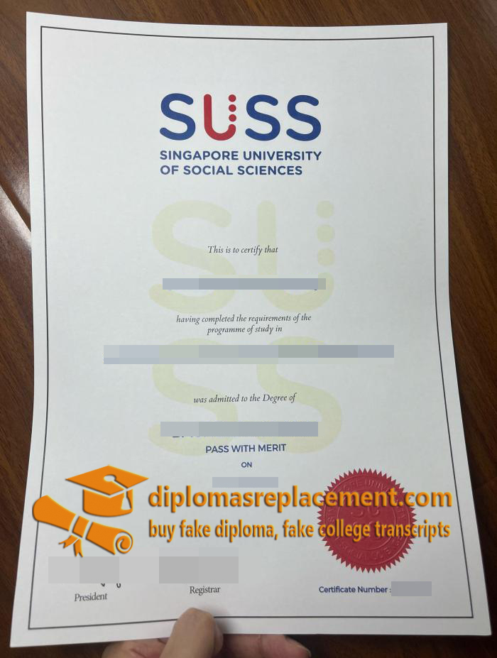 SUSS diploma