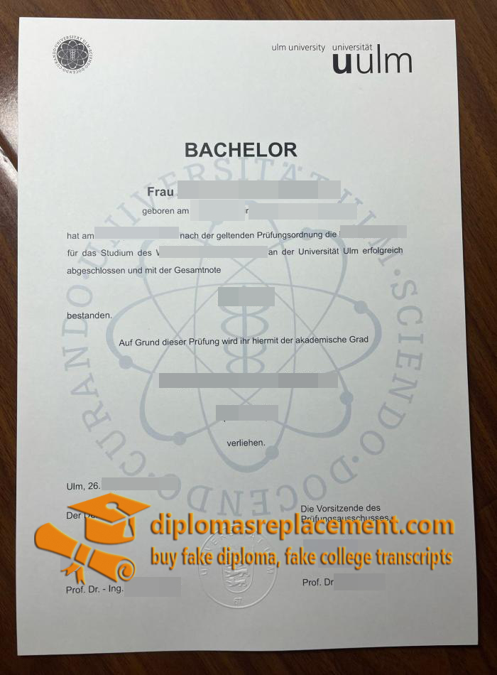 ULM University diploma