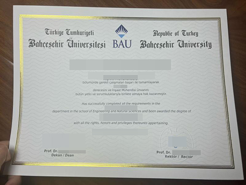 BAU diploma replacement