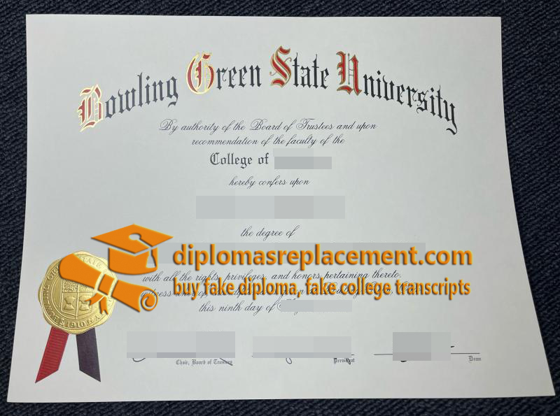 BGSU diploma