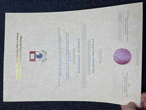 Waterford Institute of Technology diploma-1