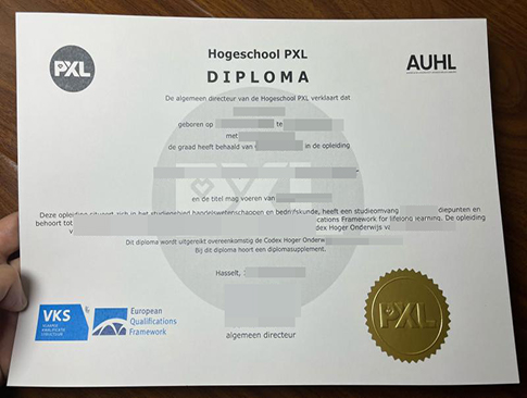 Hogeschool PXL diploma replacement