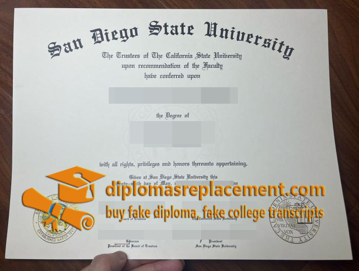 SDSU degree