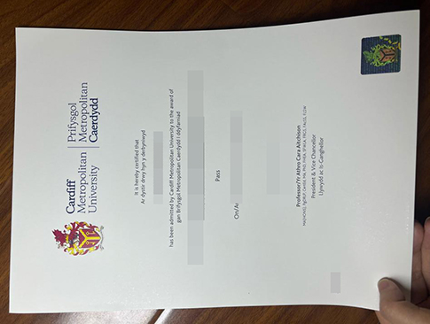 Cardiff Metropolitan University degree replacement