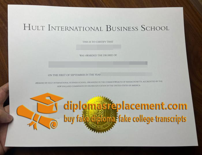 Hult International Business School diploma