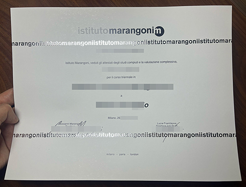 Istituto Marangoni degree replacement