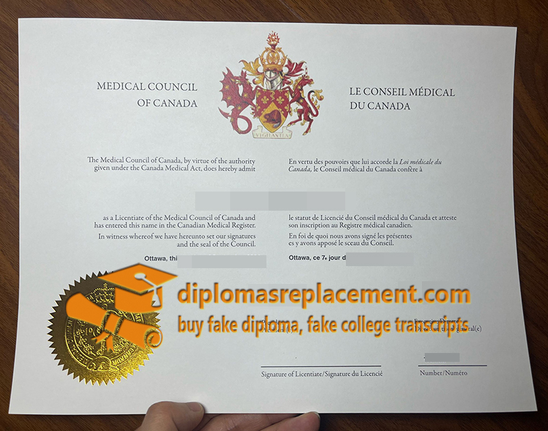 Medical Council of Canada diploma