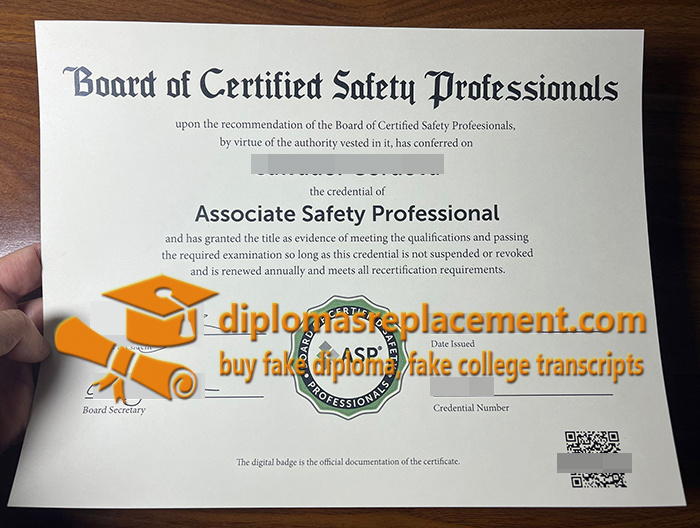 ASP Certificate