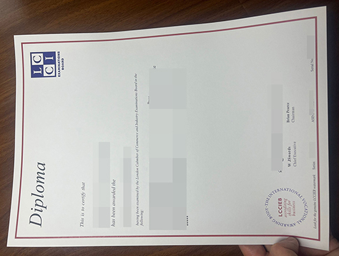 LCCI diploma replacement