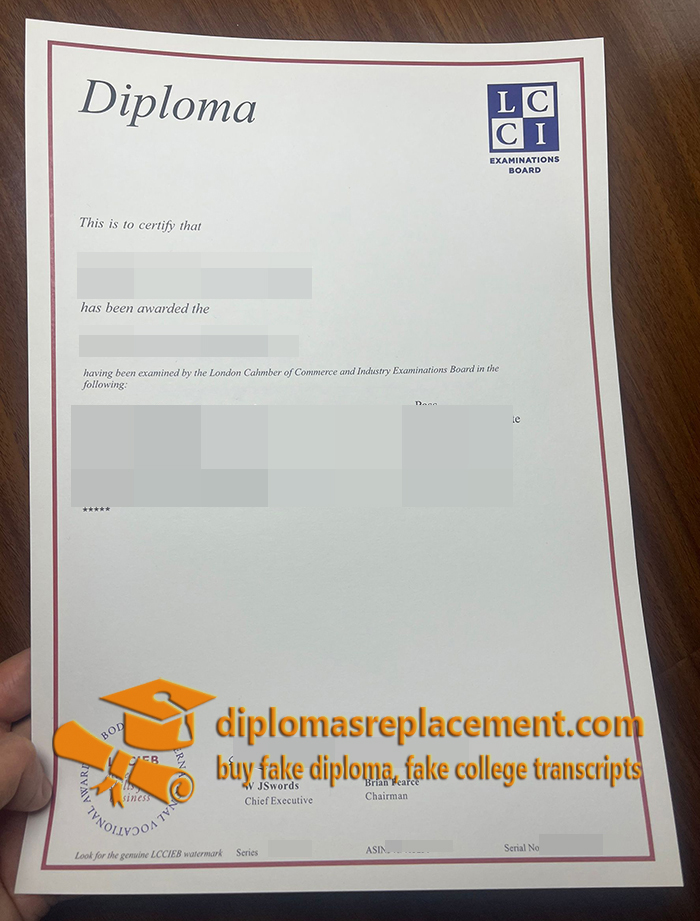 LCCI diploma
