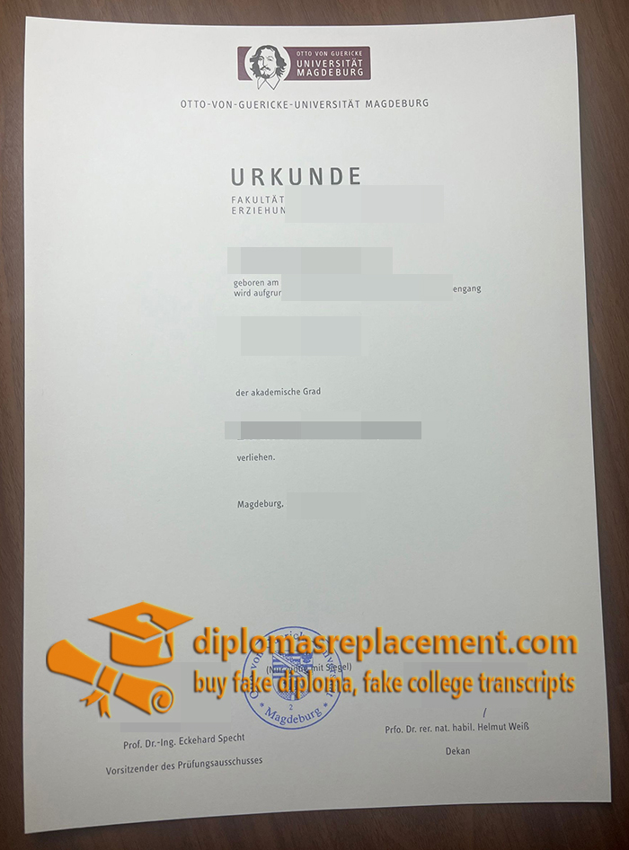 OVGU diploma