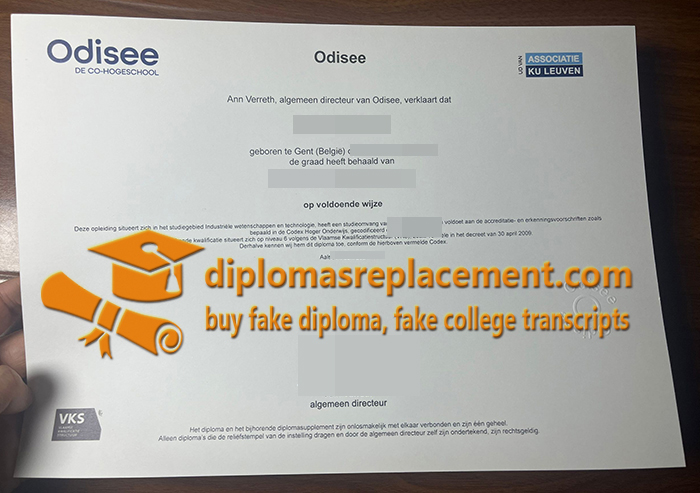 Odisee de co-hogeschool diploma