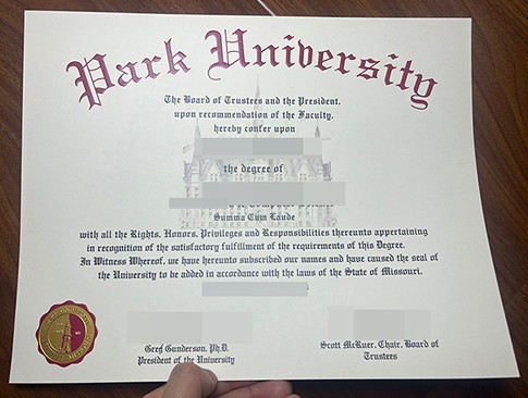 Park University diploma replacement