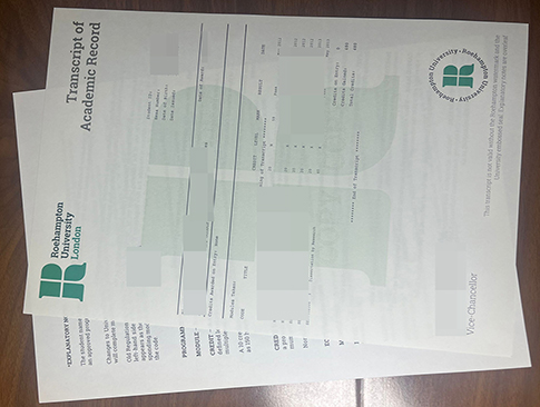 Roehampton University academic transcript replacement
