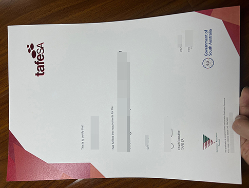 TAFE SA diploma replacement