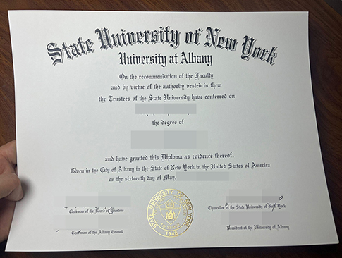 UAlbany diploma replacement