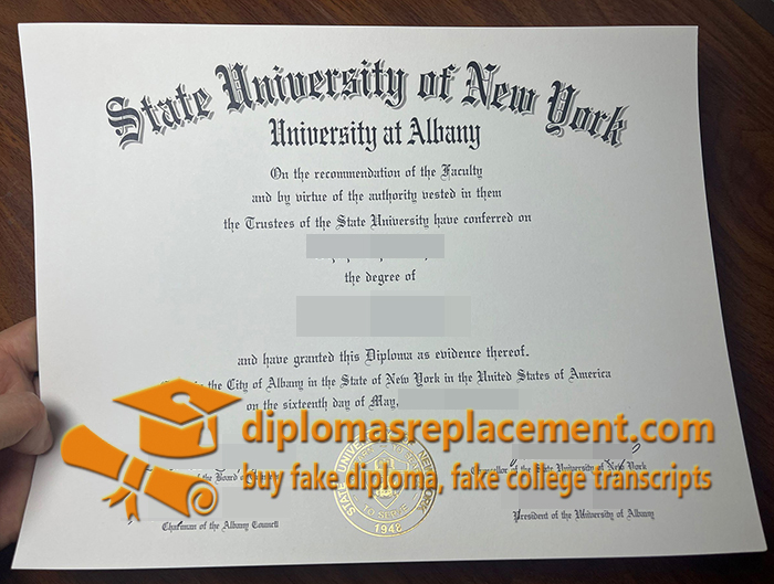 UAlbany diploma