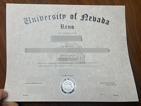 University of Nevada Reno diploma replacement