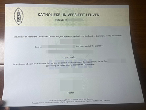 KU Leuven degree-1
