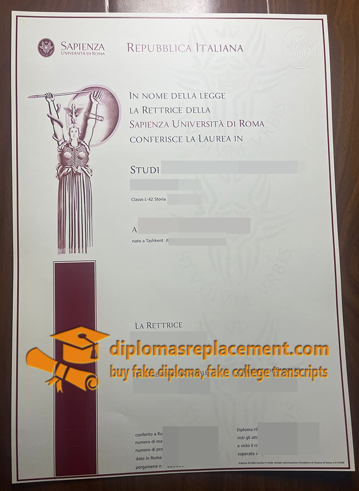 Sapienza Università di Roma degree