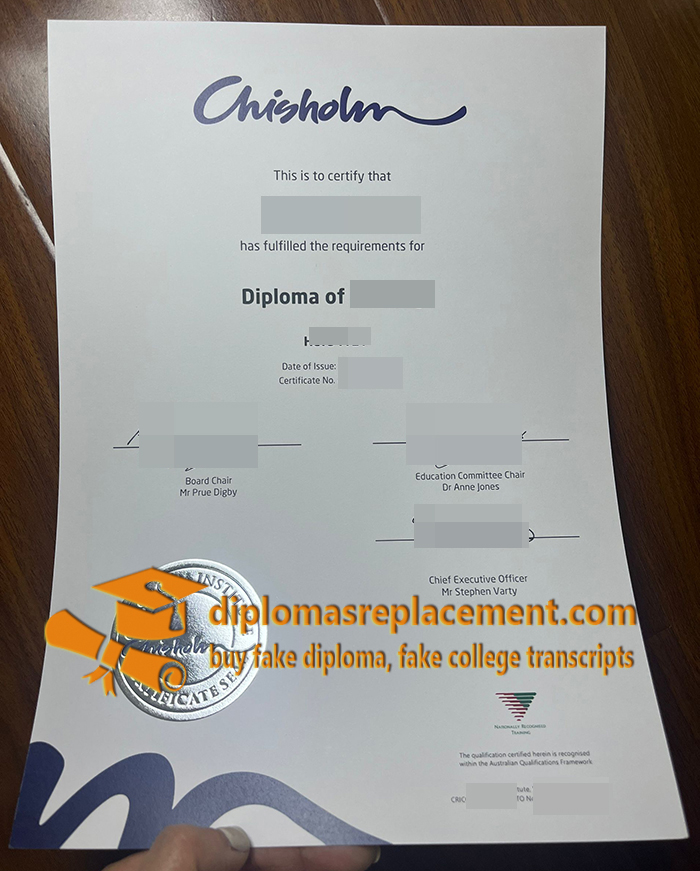 Chisholm Certificate