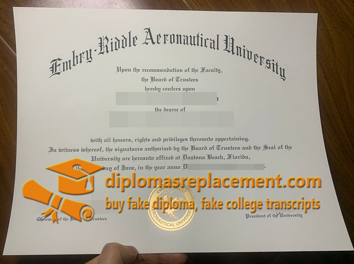 ERAU diploma
