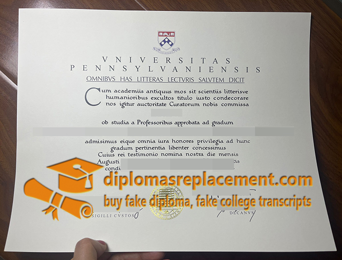 University of Pennsylvania degree