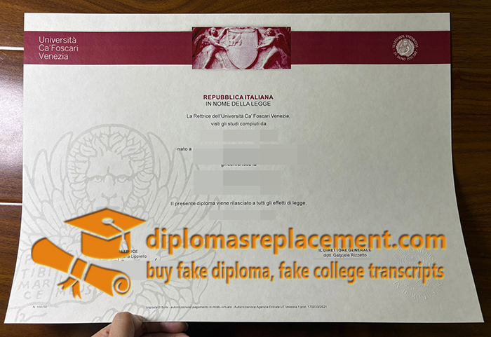 Ca' Foscari diploma