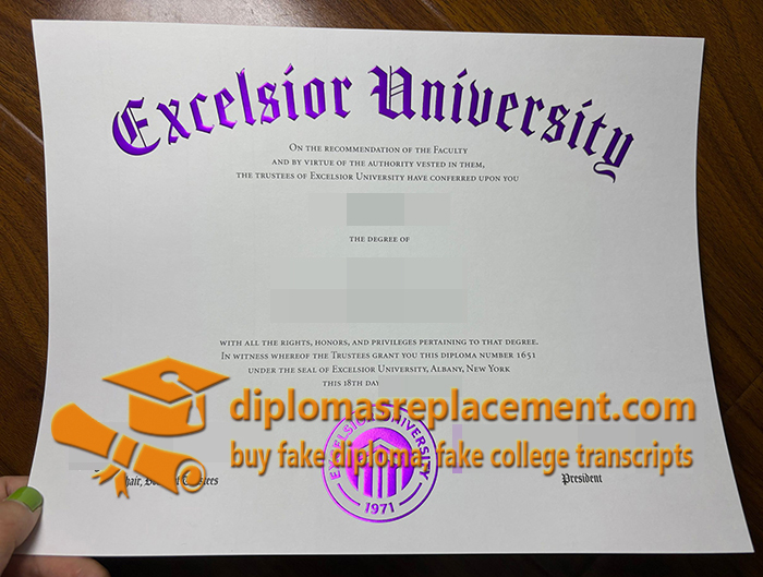 Excelsior University degree