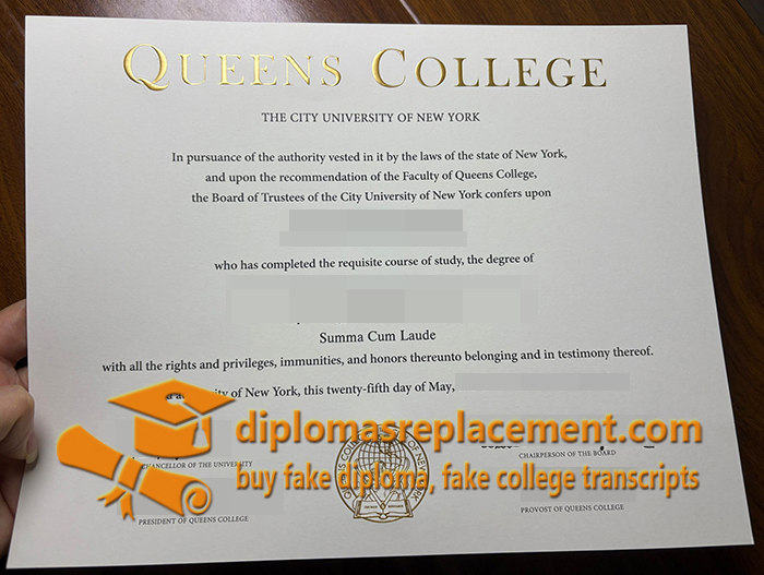Queens College degree