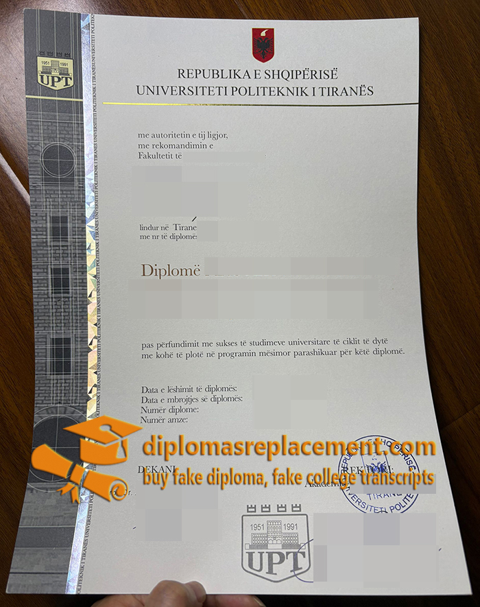 UPT diploma
