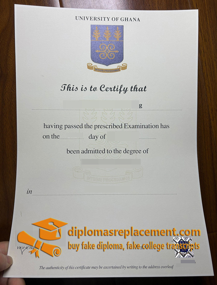 University of Ghana degree