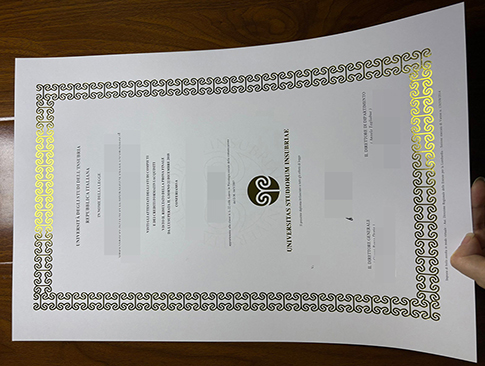 University of Insubria degree-1