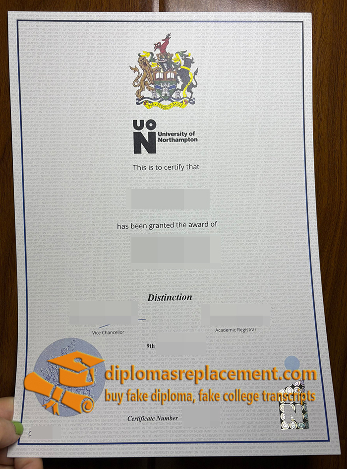 University of Northampton degree