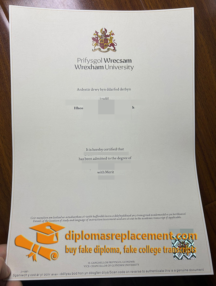 Wrexham University degree