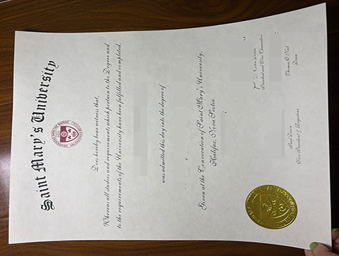 Saint Mary's University degree-1