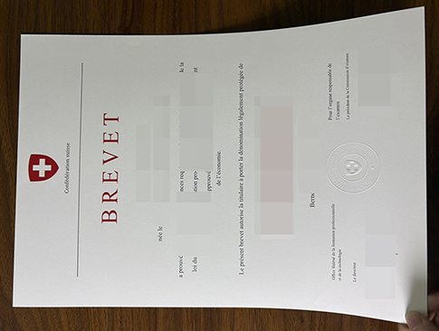 Confédération Suisse Brevet-1