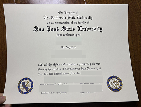SJSU degree-1
