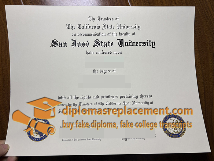 SJSU degree