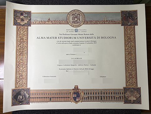 Università di Bologna diploma-1