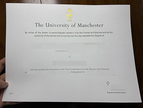 University of Manchester degree-1