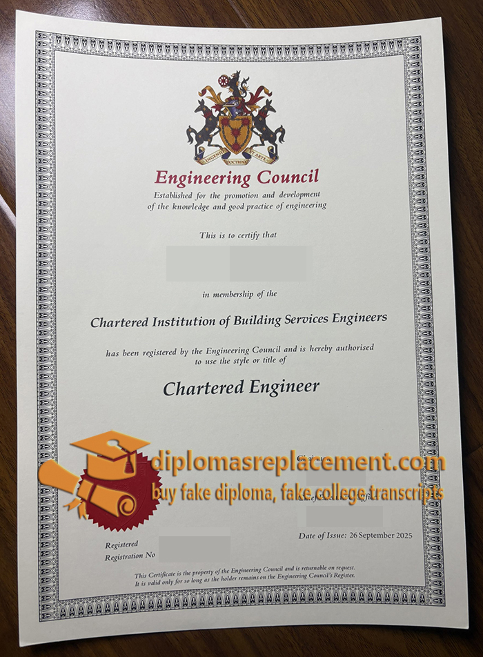 CIBSE Certificate