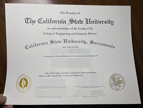 CSU Sacramento degree replacement