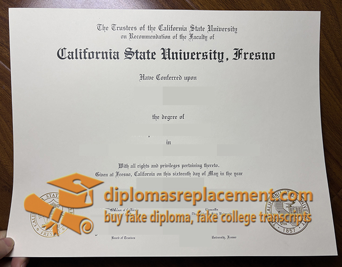 Fresno State degree